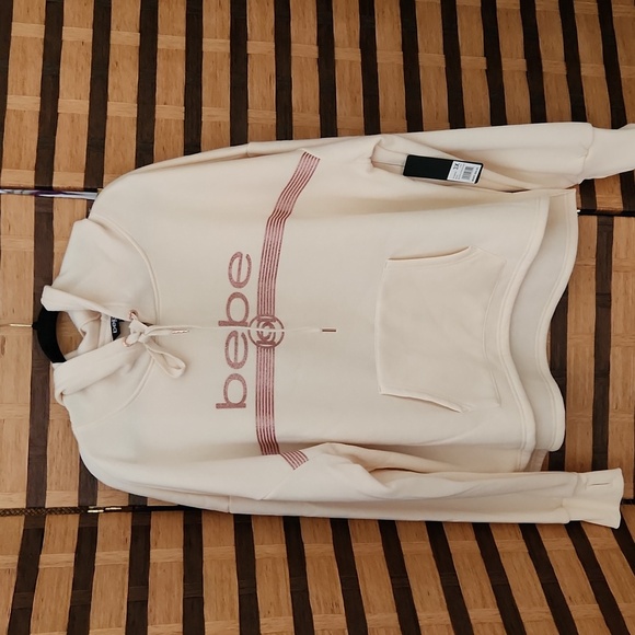 NWT! Bebe fleece hoodie - Picture 2 of 9